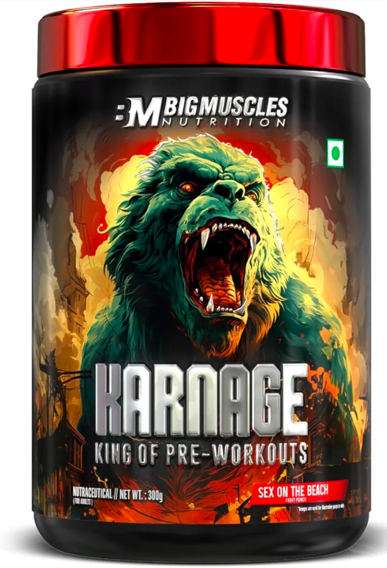 Bigmuscles Red Karnage 60 Servings